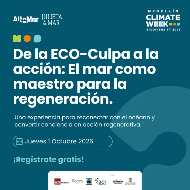 De la ECO-culpa a la acción: El mar como maestro para la regeneración