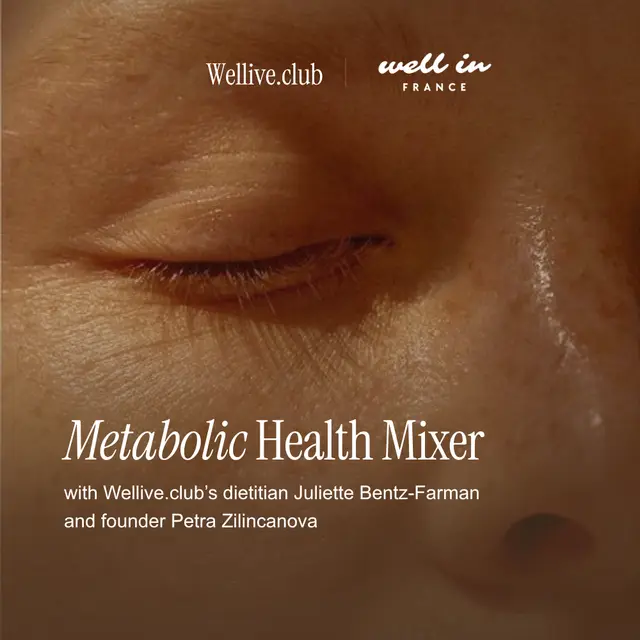 Metabolic Health Mixer with Wellive.club & Well in France