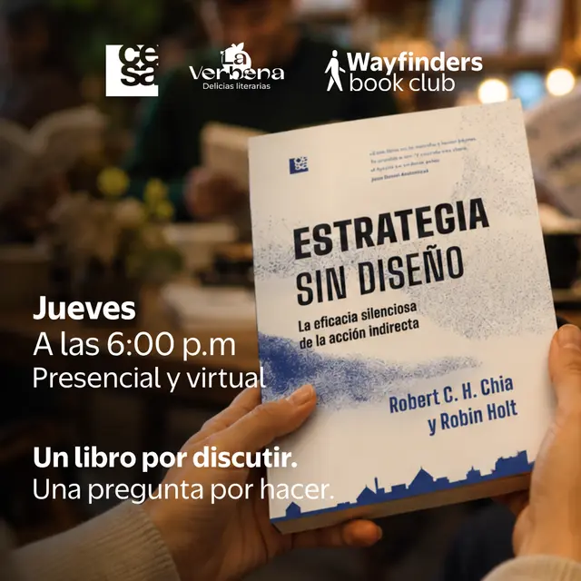 Club de lectura: Estrategia sin diseño