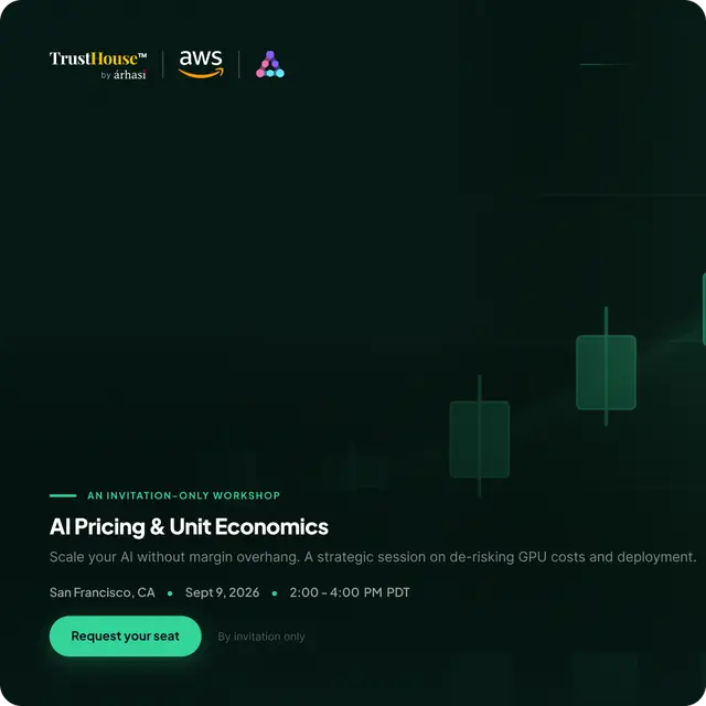 AI Product Pricing Workshop AWS x Archera x Arhasi