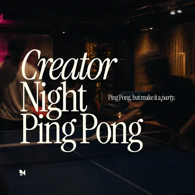 ping pong but make it a party
