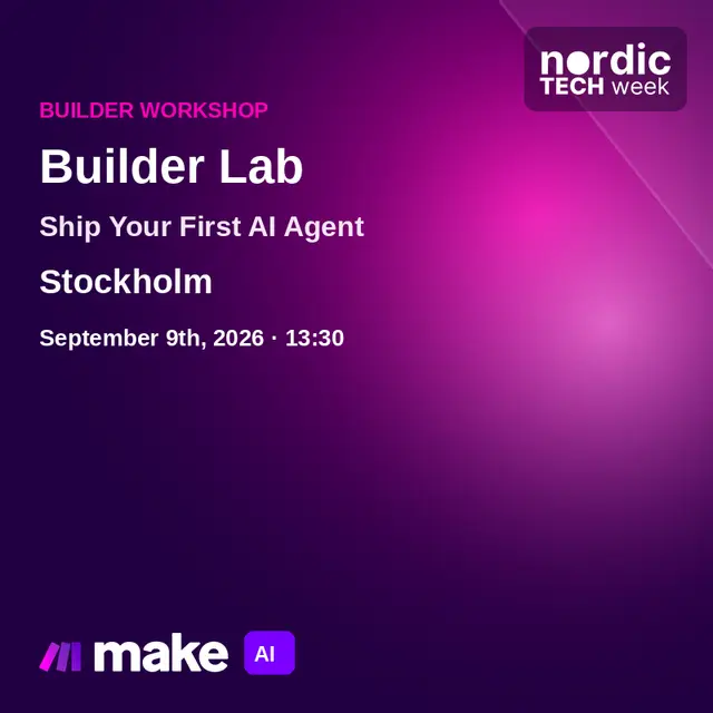 Builder Lab: Ship Your First AI Agent with Make