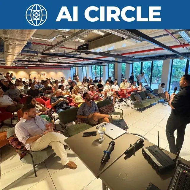AI CIRCLE: Talks & Skill-Share #5 + Rooftop Networking