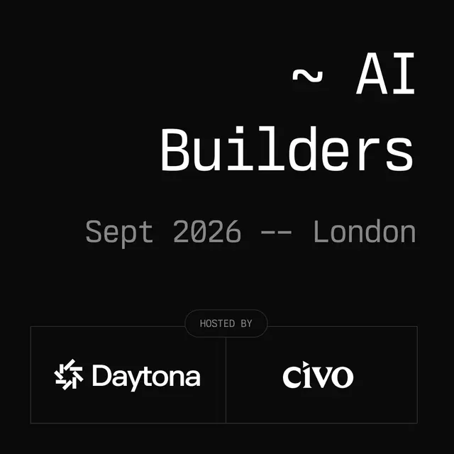 Daytona AI Builders - London, September 2026