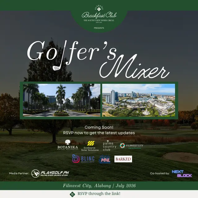 Tech, Business, Golfer's Mixers & Night Range