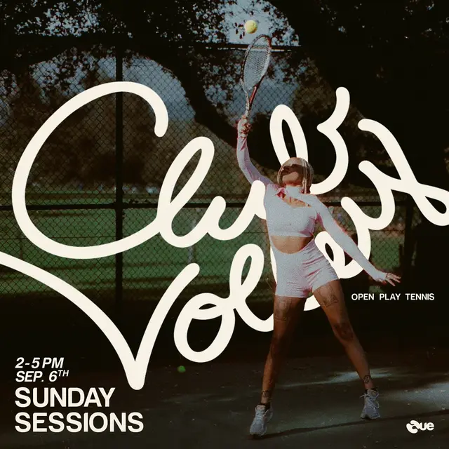 Club Volley: Sunday Sessions • Open Play Tennis