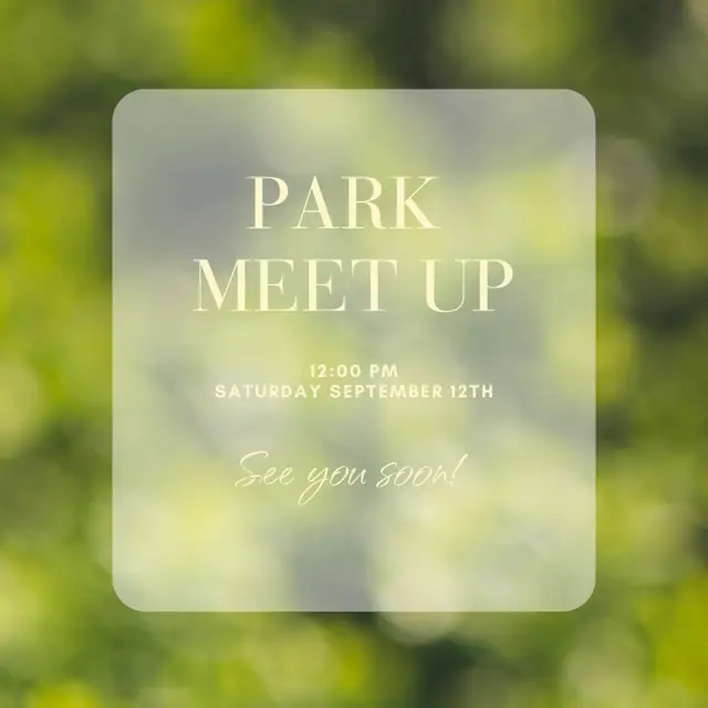 Park Meet Up