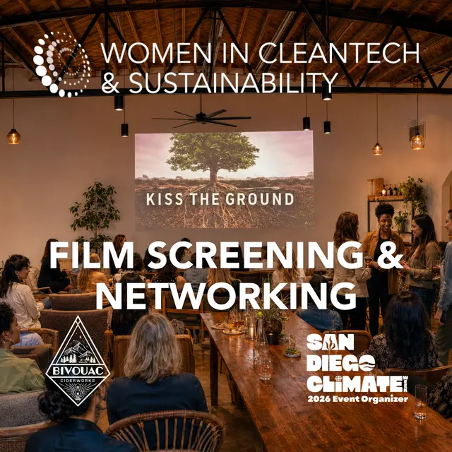 San Diego Climate Week - Kiss the Ground Film Screening & Networking