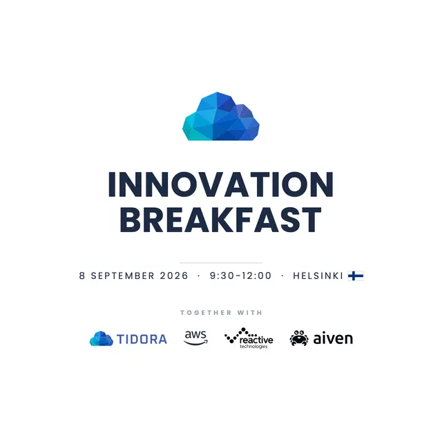 AWS Innovation Breakfast by TIDORA · Helsinki
