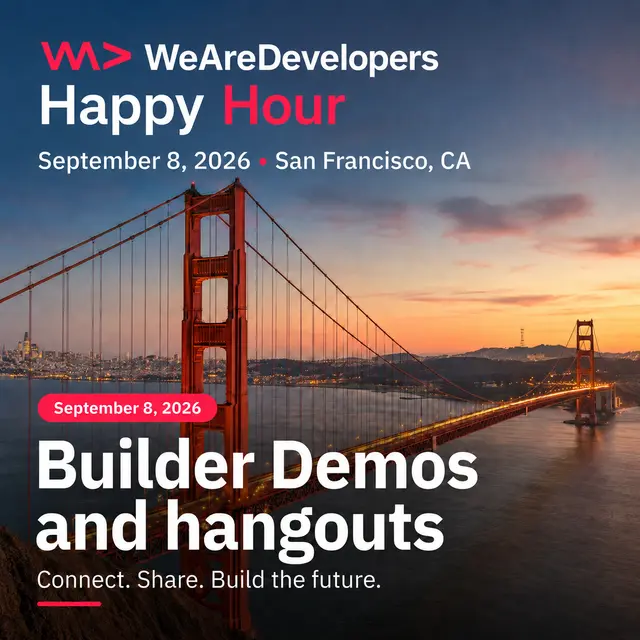 AI Demos & WeAreDevelopers Happy Hour