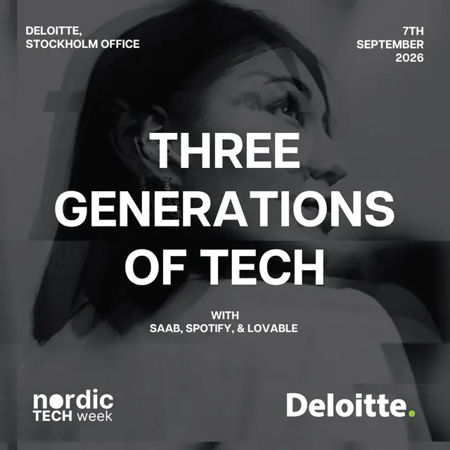 Three generations of tech with SAAB, Spotify and Lovable