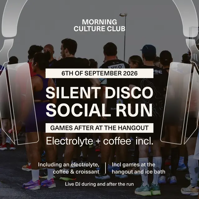 Morning Culture Club - Silent disco Run + Games at The Hangout