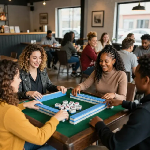 Strip Mahj | Tiles Out: American Mahjong Open Play