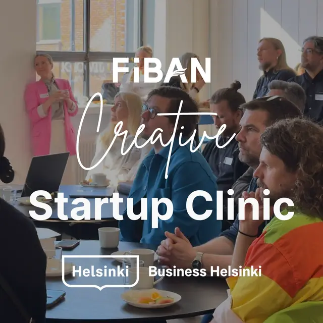 FiBAN Creatives Startup Clinic with Business Helsinki