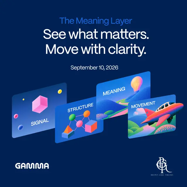 The Meaning Layer: Turn Complexity into Useful Action - A Gamma Working Session
