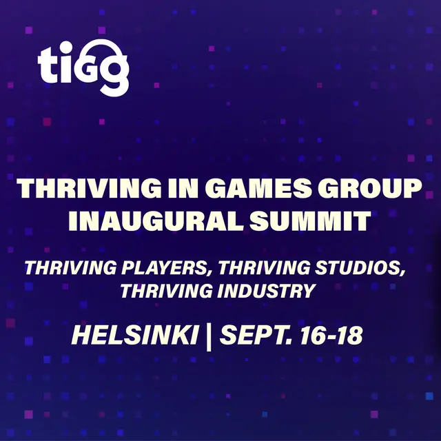Thriving in Games Group Summit
