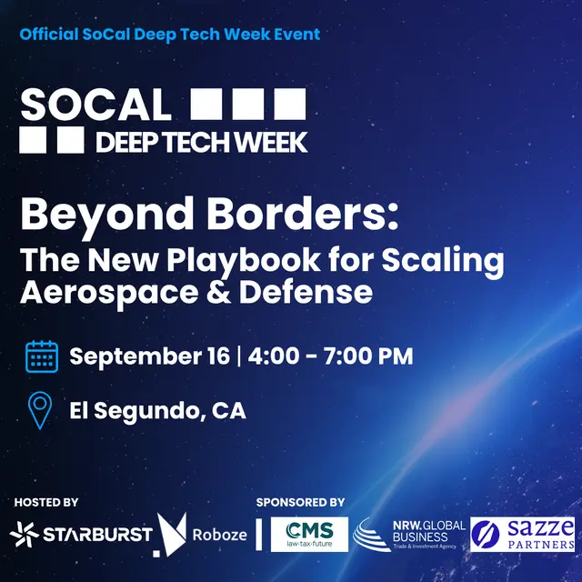 Beyond Borders: The New Playbook for Scaling Aerospace & Defense