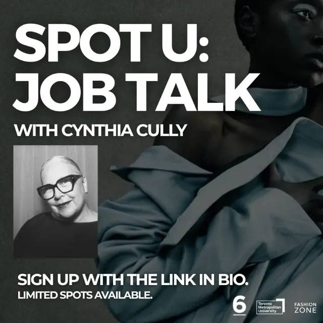 SPOT U Job Talk & Info Session w/ Cynthia Cully