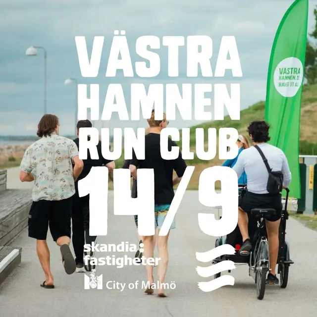 Västra Hamnen Run Club x Skandia Fastigheter