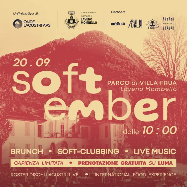 Softember. Soft-clubbing, brunch e live music by Dischi Lacustri