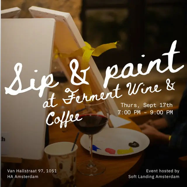 🍂 A cozy fall sip n' paint