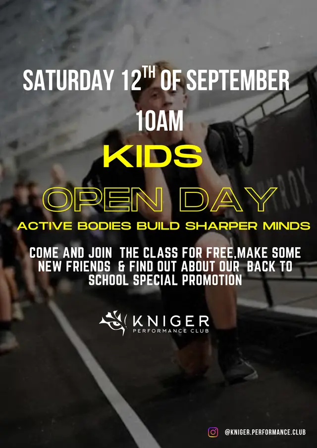HYROX KIDS CLASSES - Open Day @Kniger Performance Club