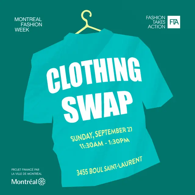 Montreal Fashion Swap | Échange de vêtements