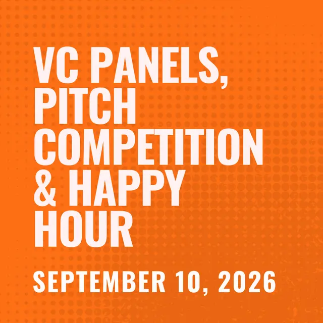 Startup & VC Day at Tech Weekend San Francisco — Deep Tech Pitch, Panels & Mixer