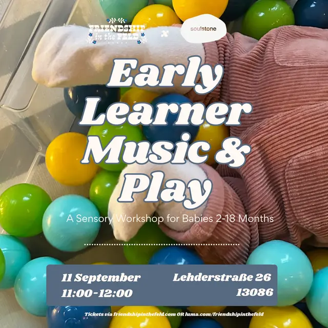 Early Learner Music & Play: A Sensory Workshop for Babies 2-18 Months