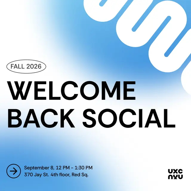 Fall 2026 Welcome Back Social