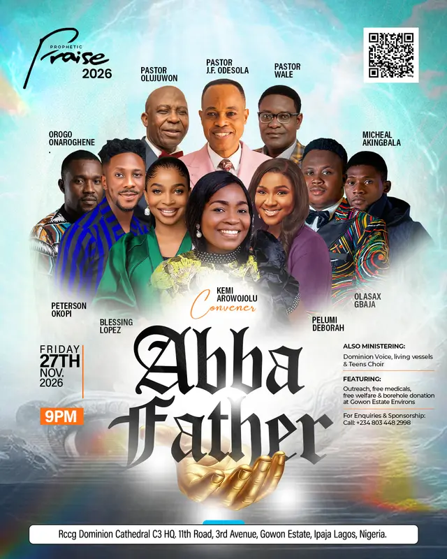 Prophetic Praise 2026 - Abba Father