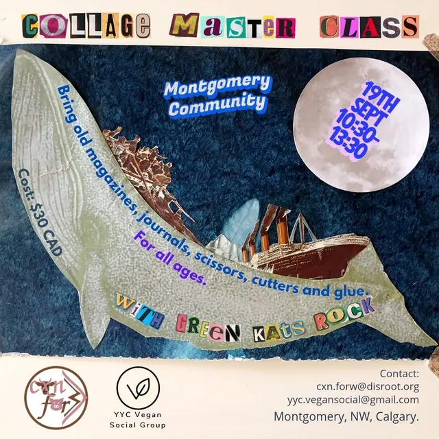Collage Master Class with Green Kats Rock