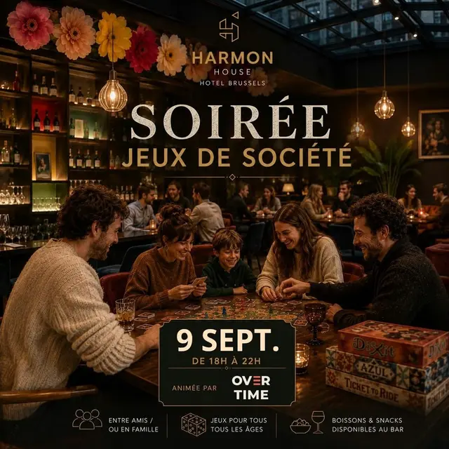 Boardgames @HarmonBrussels