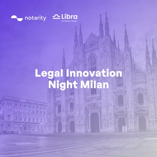 Legal Innovation Night Milan