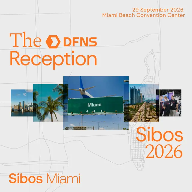 The DFNS Reception at Sibos