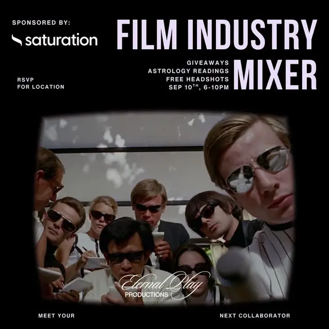 Film Industry Mixer: September!