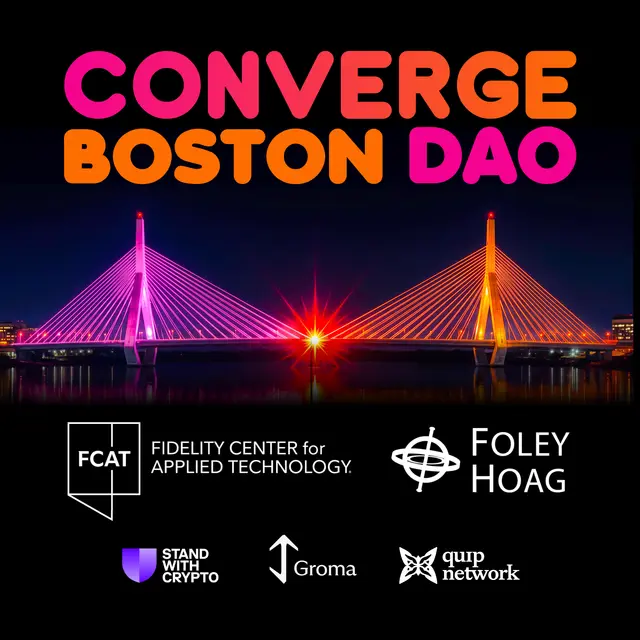Boston DAO Converge: Crypto, AI & the Future of Agentic Finance