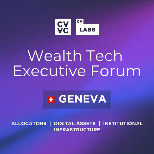 Wealth Tech Executive Forum | 📍Geneva Edition