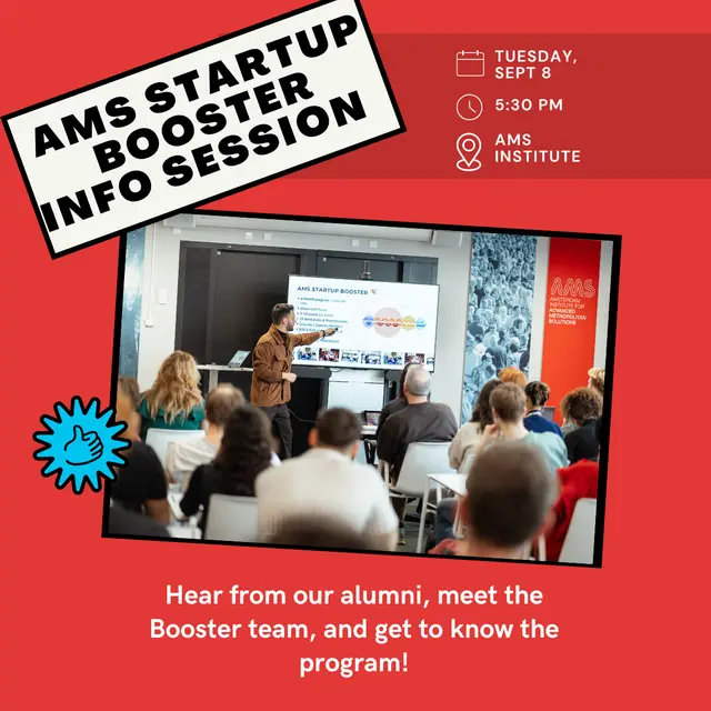 Meet the AMS Startup Booster: Geting Ready for Batch 9!