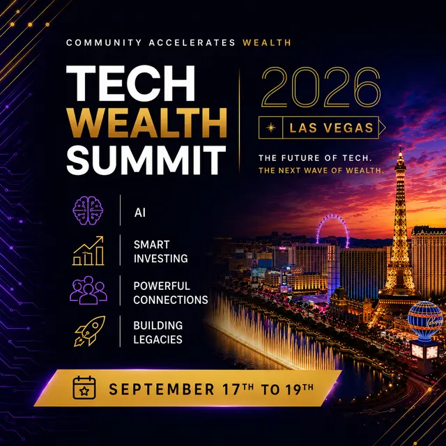 Tech Wealth Summit 2026 | Las Vegas Edition