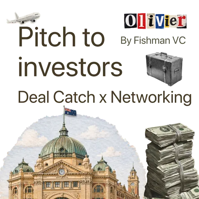 Deal Catch: Networking & Pitch in Melbourne