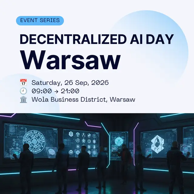 Decentralized AI Day Warsaw