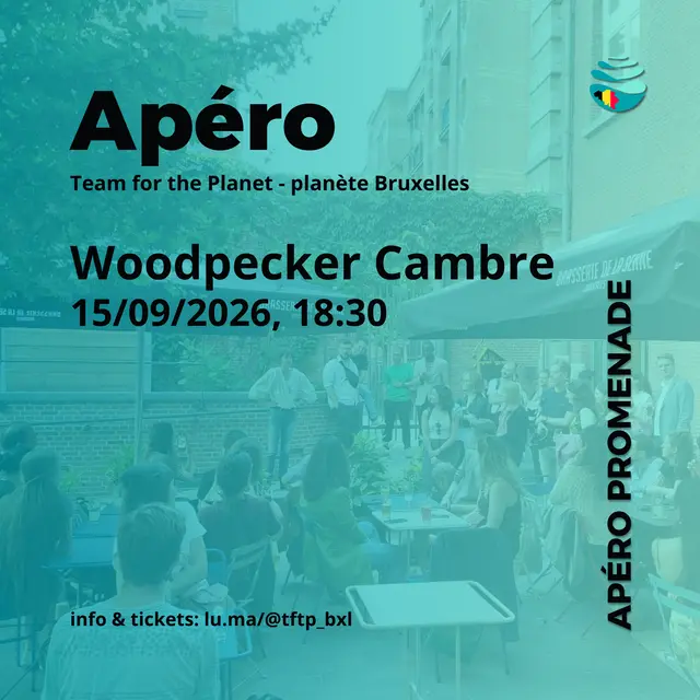 Apéro promenade 🍻 (Planète Bruxelles)