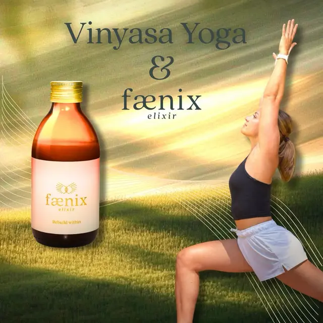 Vinyasa Yoga & faenix elixir