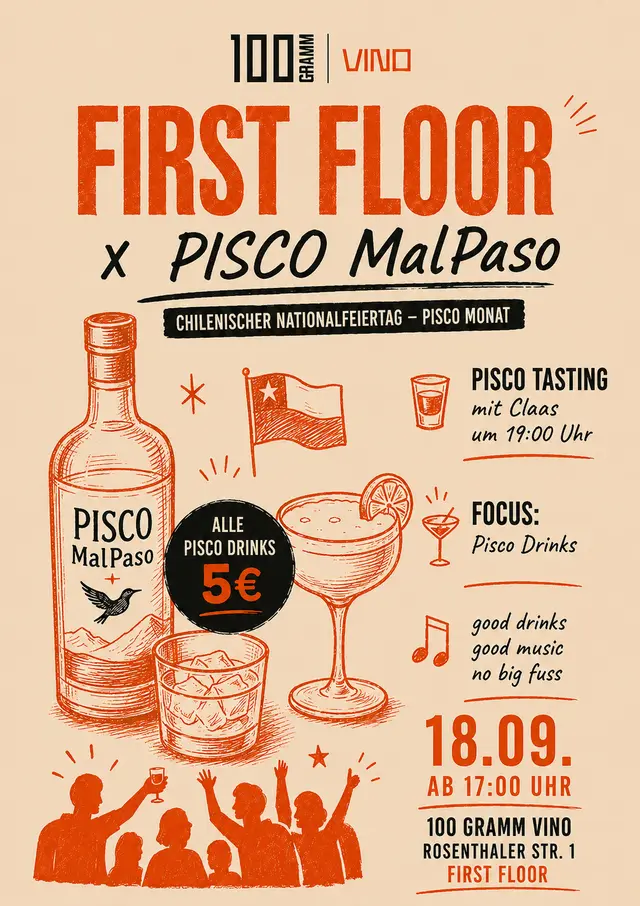 First Floor x Pisco MalPaso