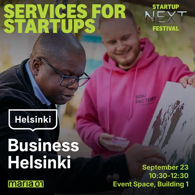 Business Helsinki: Services for Startups