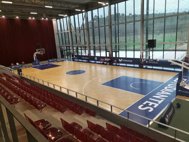 Competitive Indoor Pickup Basketball at Caja Mágica