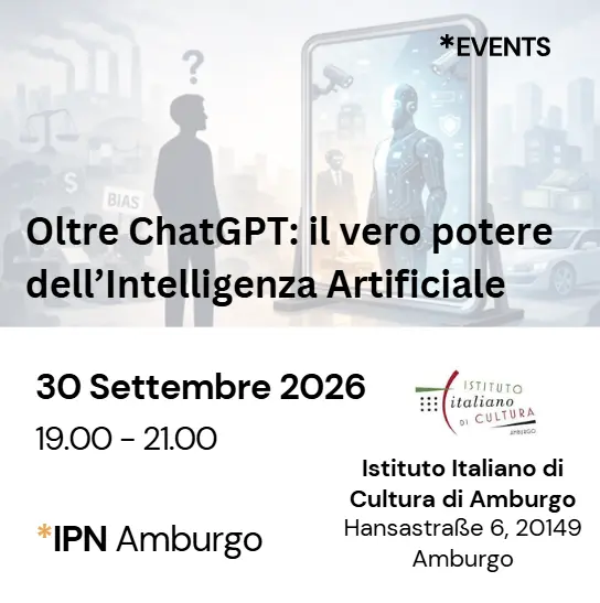 IPN Amburgo - Oltre ChatGPT: il vero potere dell'Intelligenza Artificiale