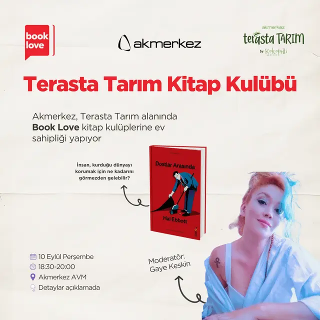 Terasta Tarım Kitap Kulübü: Gaye Keskin ile Dostlar Arasında