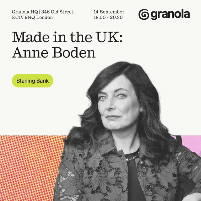 Made in the UK: Anne Boden